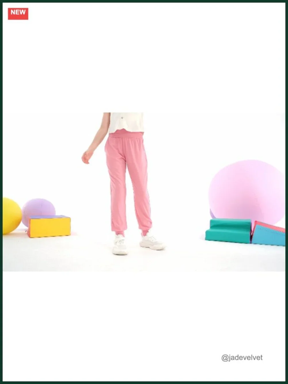 3 Pack Girls School Uniform Sweatpants Joggers with Pockets